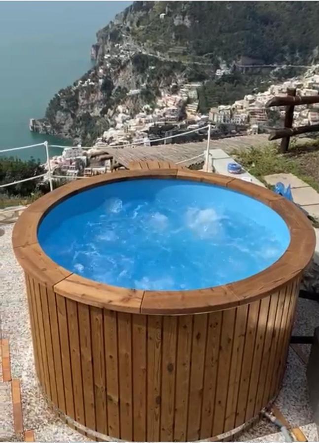Villa La Tagliata Spectacular Jacuzzi Tub Amazing View And Private Parking Garage โปซิตาโน ภายนอก รูปภาพ